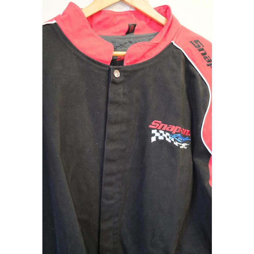 90's Snap-On Logo Racing Jacket - Picture 3 of 7